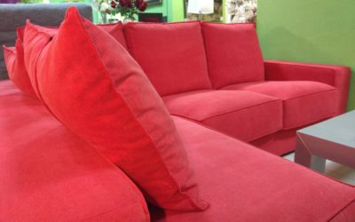 Sofa con Chaislongue Exposición